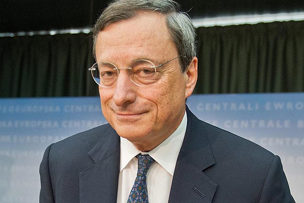 欧洲中央银行行长 Mario Draghi