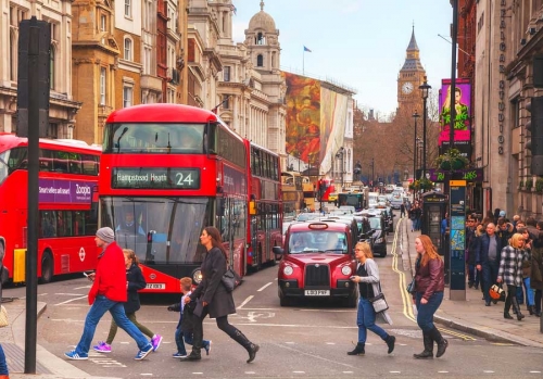 Double Decker Bus in London 